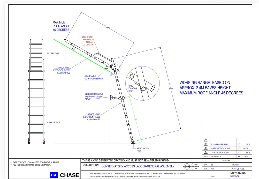 Chase Ladders - Ladders, steps & work platforms - Built in the UK!